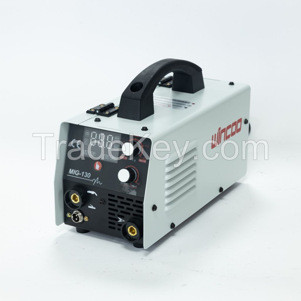 WINCOO mig-130A welder mig welding machine 3 in 1 function gasless type