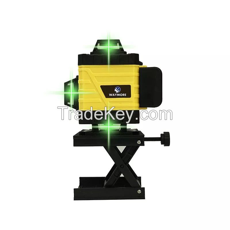 4D Green Beam Rotary Self-Leveling 360 Degree Horizontal&amp;amp;amp;amp;amp;amp;Vertical 16 Lines Laser Level