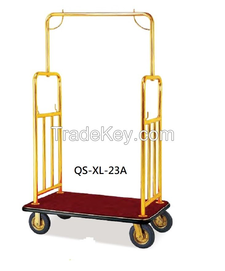 Stainless Steel Luggage Cart