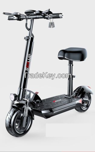 Kick Scooter For Kids Wheel With Brake Height Adjustable Wide Standing Board