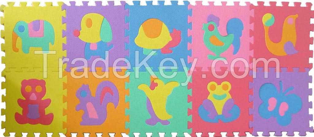 Eva Animals foam mat interlocking mat