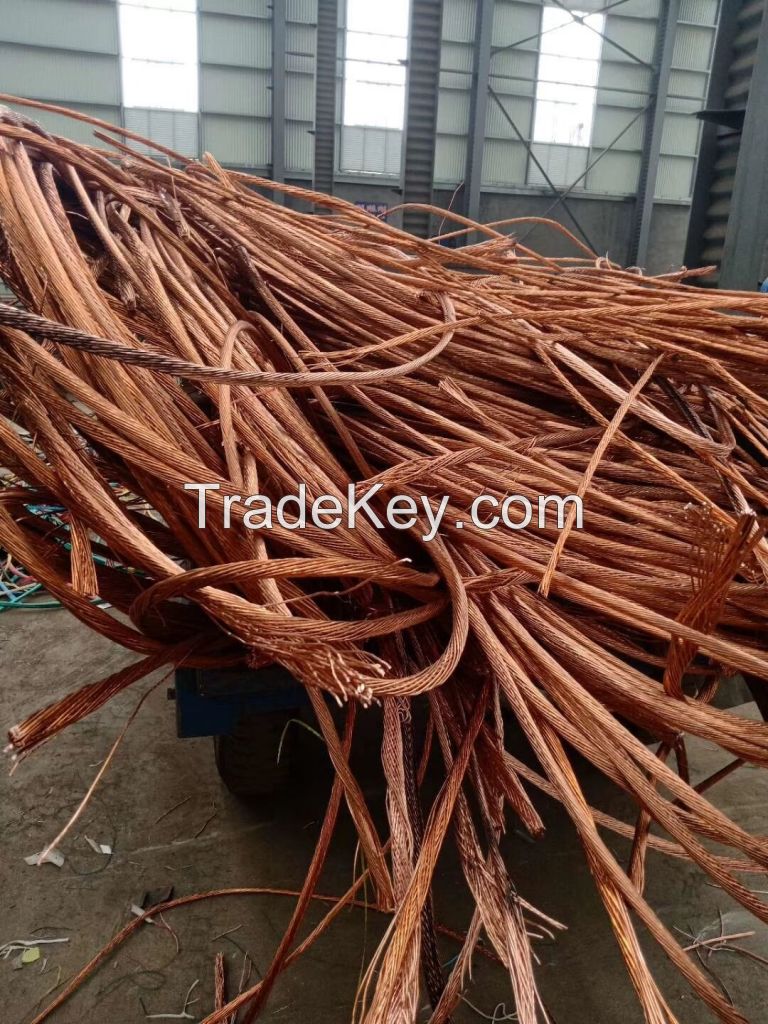 Super High quality Copper Wire Scrap 99.9%/waste copper price Copper Scrap 99.99%