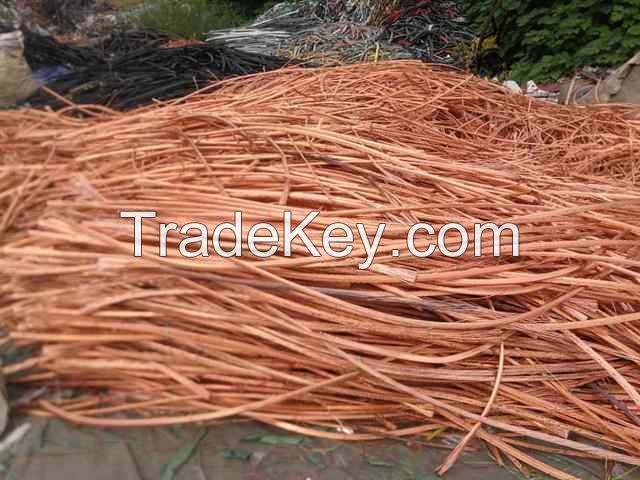 Super High quality Copper Wire Scrap 99.9%/waste copper price Copper Scrap 99.99%