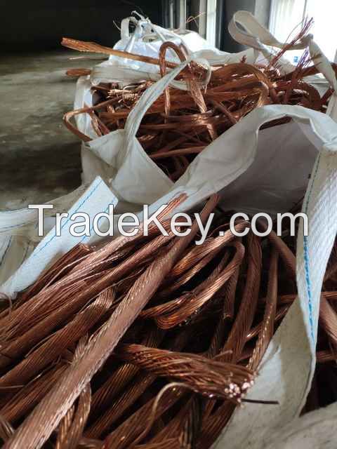 Super High quality Copper Wire Scrap 99.9%/waste copper price Copper Scrap 99.99%