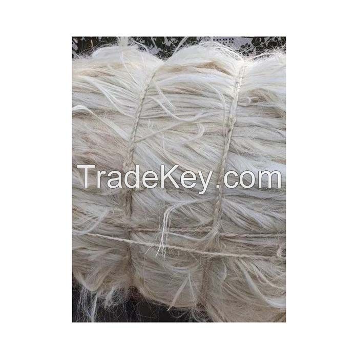 Long-length sisal fiber available in bulk quantities
