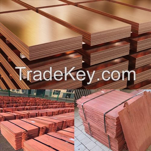 99.99% pure copper cathode for export