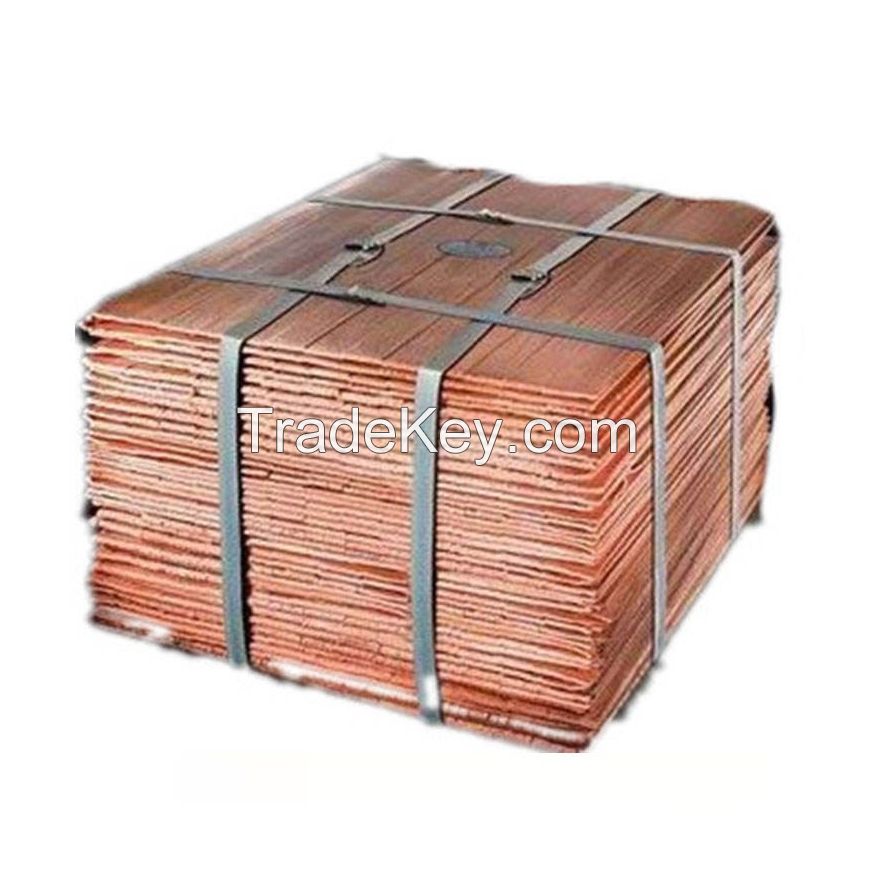 High-grade copper cathode for electrical and construction use