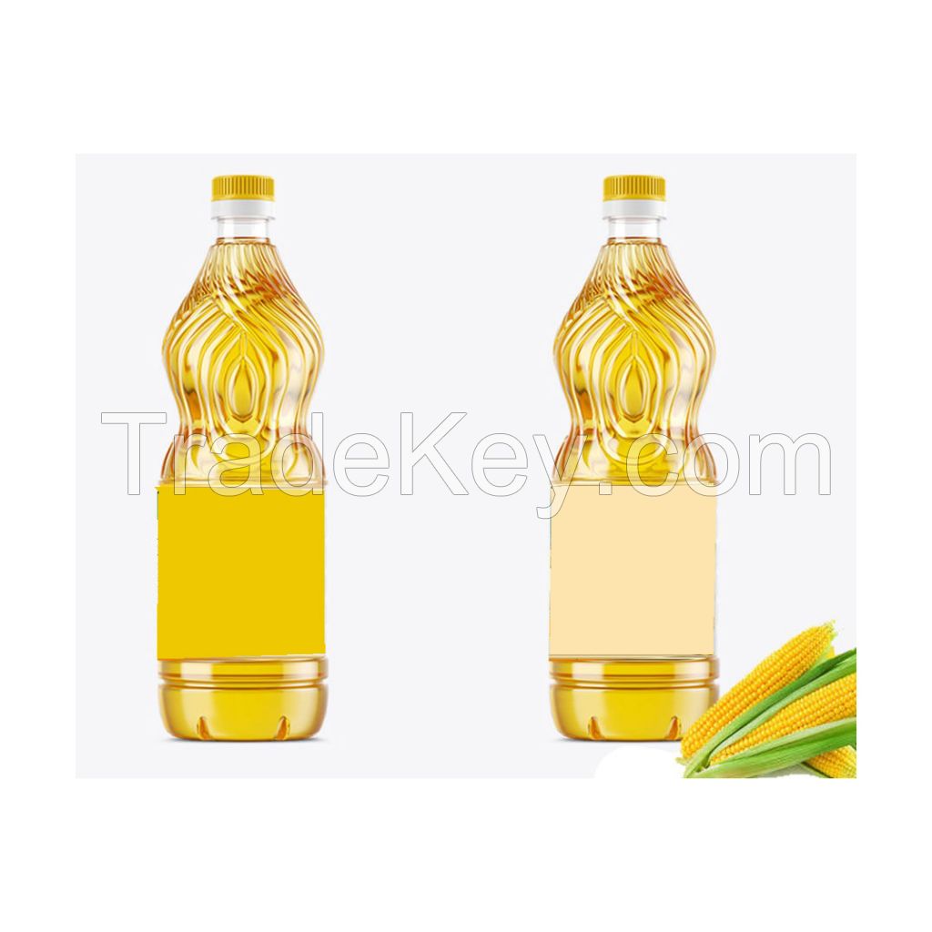 Pure refined corn oil available for sale in bulk