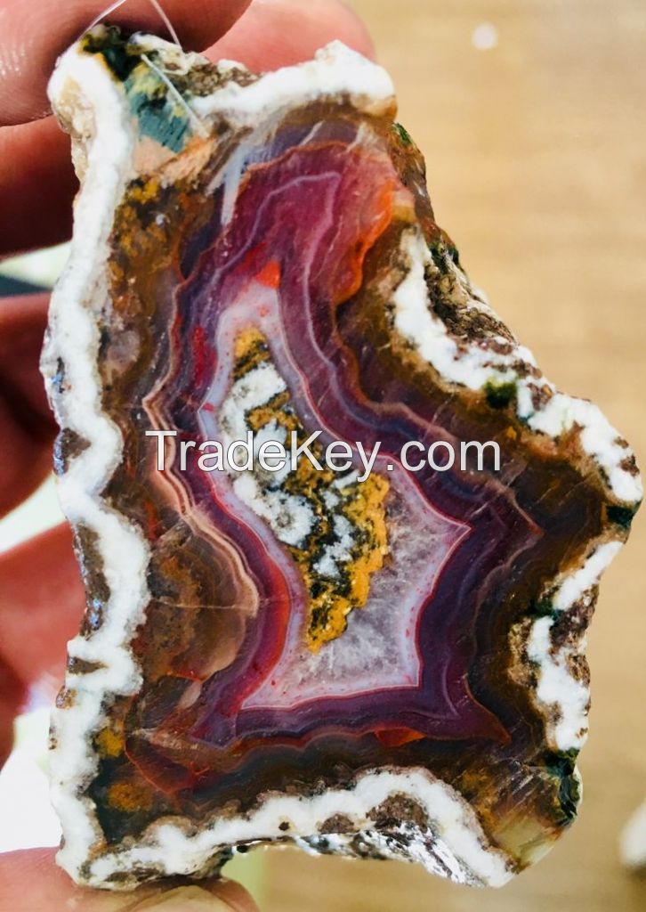 Natural Agate for jewelry making and decoration