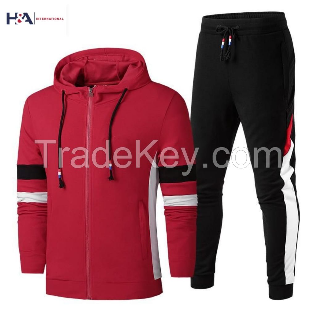 Mens Sweatsuits Sets Men's Tracksuits Zipper Hoodies for Men Jogging Suits Sets with Multi Pocket