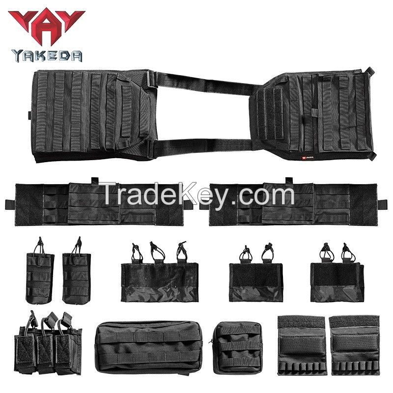 Outdoor Quick Release ACU SWAT Molle Military Air soft Protective Tactical Vest