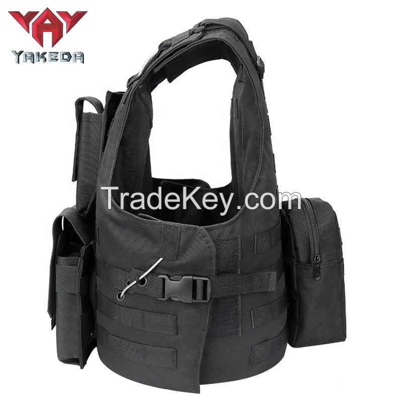 Assault Molle Quick Release Combat Police Military Tactical Vest