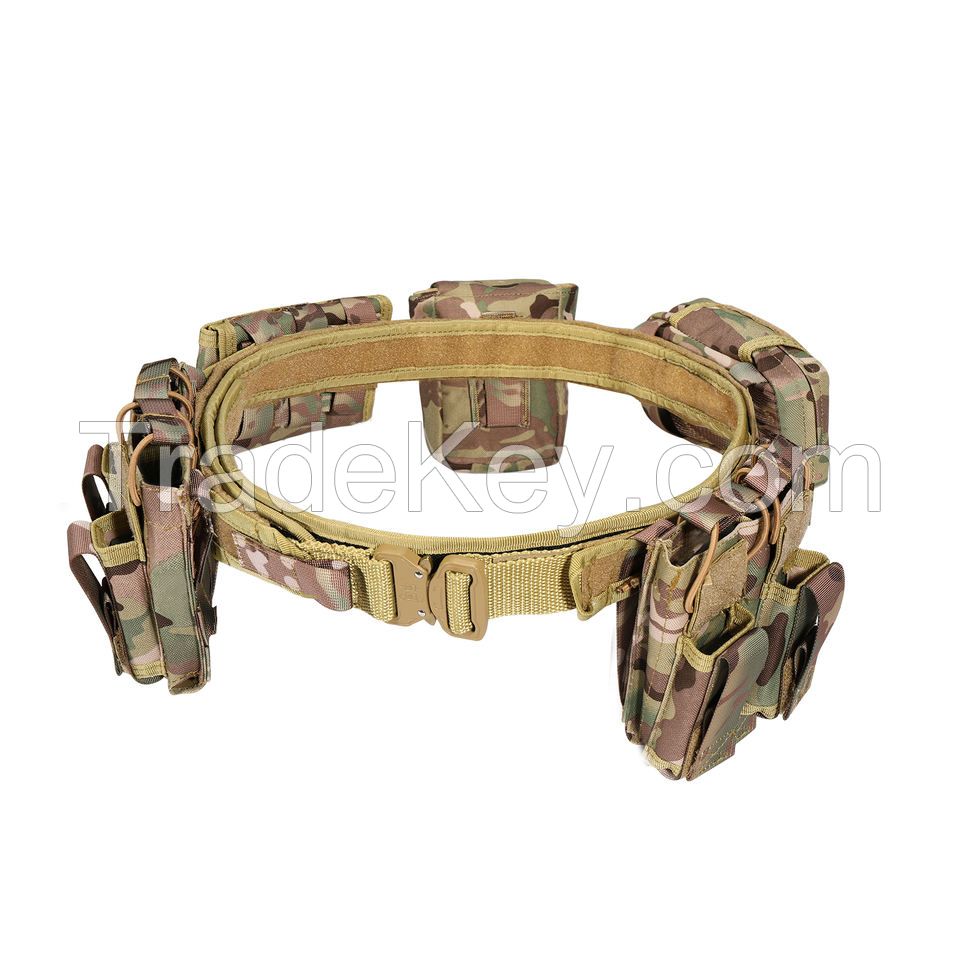 YAKEDA 7 in 1 Tactical Modular Equipmen Duty Belts 