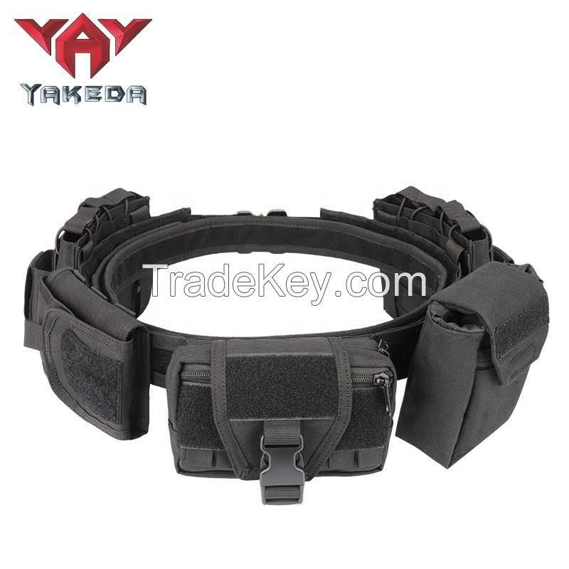 YAKEDA 7 in 1 Tactical Modular Equipmen Duty Belts 