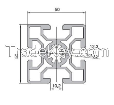 Aluminium Profile for Transportation Electric Industrial Decoration