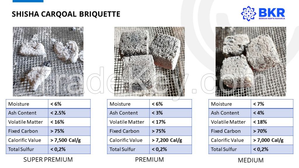 Shisha Charcoal Briquettes