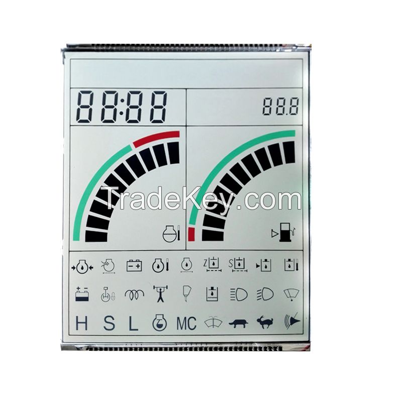 Custom 128x64 16x2 20x4 128x32 240x120 7 Segment Graphic  Monochrome LCD display