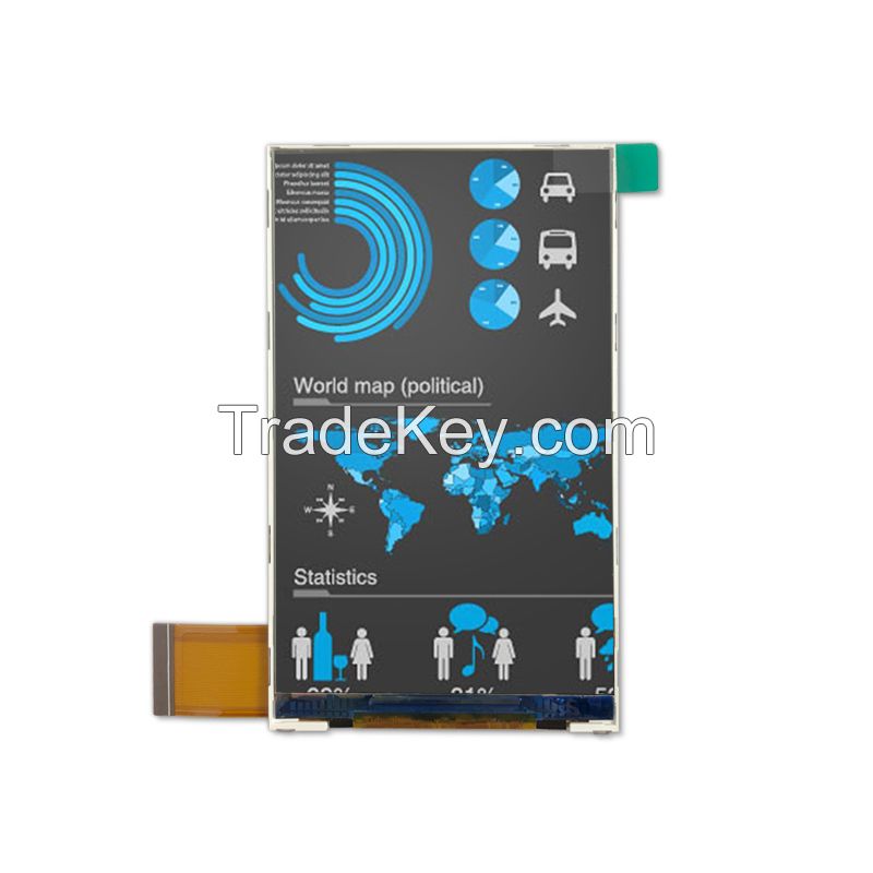 Custom 4.3 Inch 480x272 480x800 800x480 RGB MIPI MCU HDMI TFT LCD Display