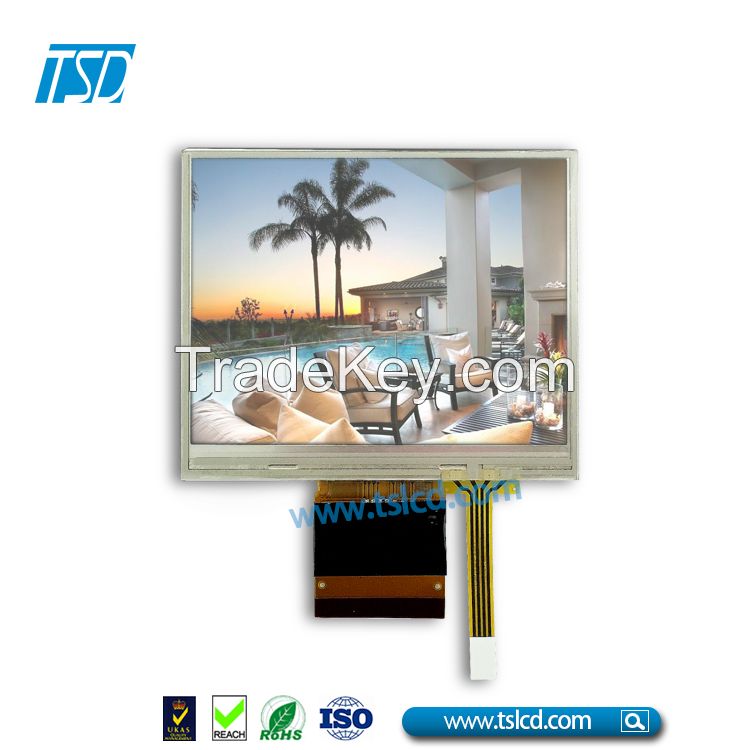 Custom 3.5 Inch 320x240 240x320 320x480 480x640 340x800 480x800 IPS TFT LCD Display