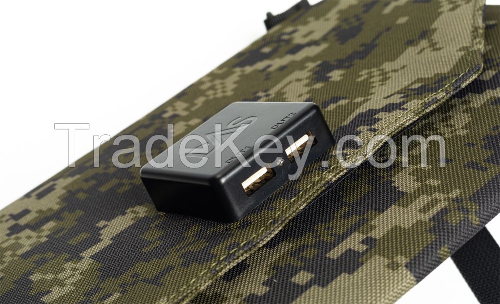 Solar panel ( solar charger) 20W camouflage, 2nd gen