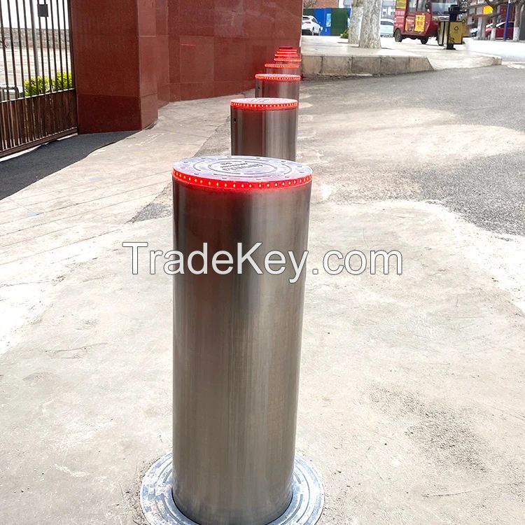 UPARK Anti Prevent Violent Collisions Lifting Bollard with Integral Remote Control Parking Barrier Secured Post