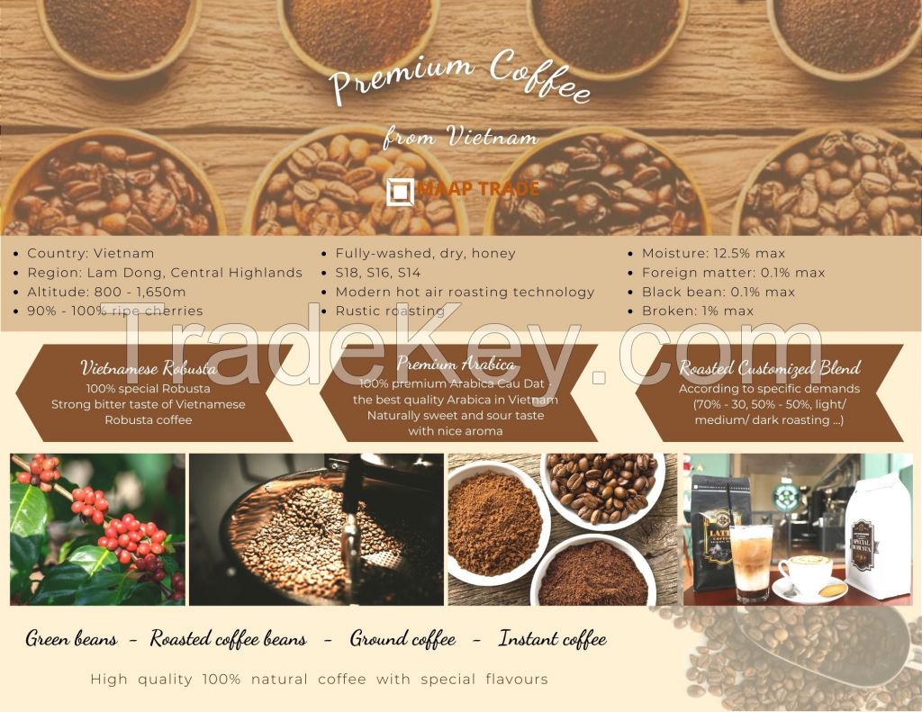 Arabica coffee beans