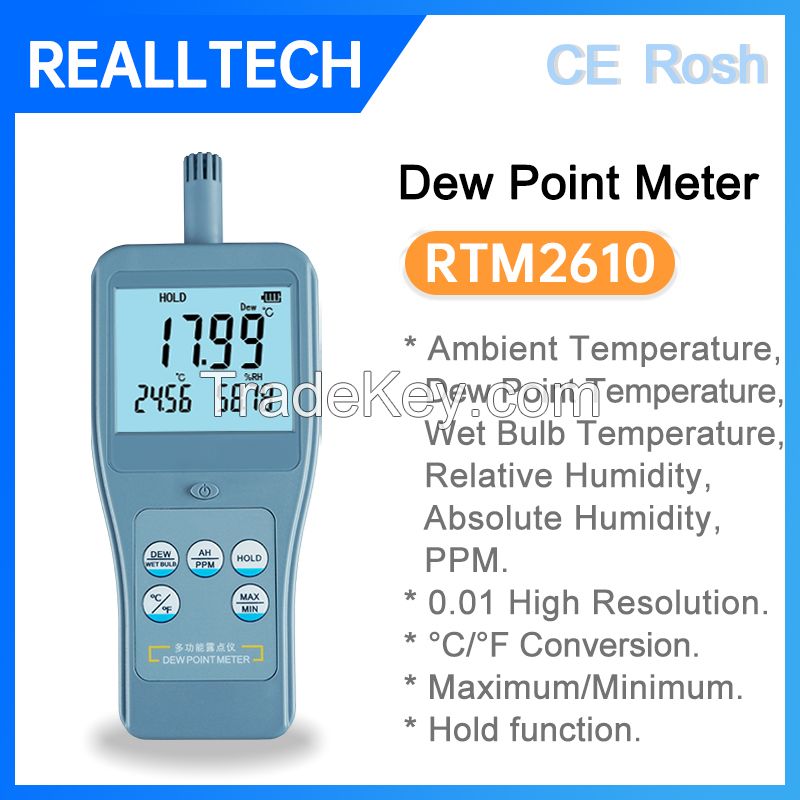 RTM-2610 Handheld Dew Point Meter