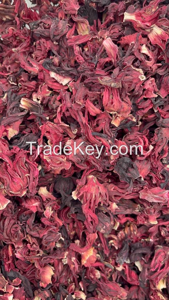 Hibiscus Sabdariffa, Dried Hibiscus Flower