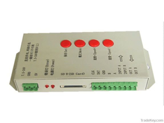 Digital led controller with SD card