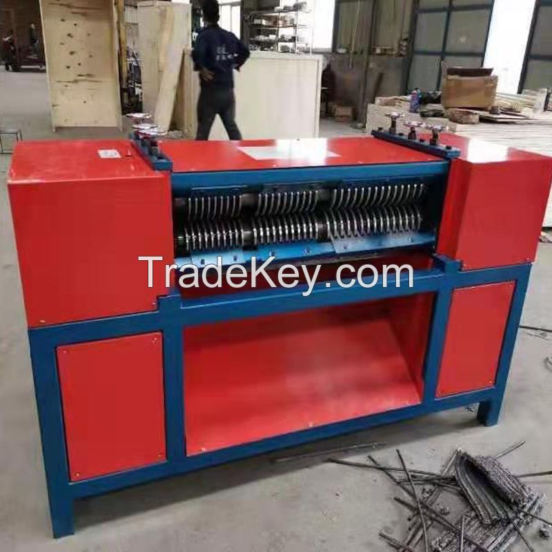 100% recycling rate AC car water tank radiator peeling recycling machine