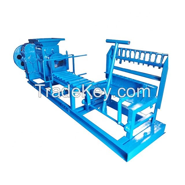 Small Auto Clay Solid Brick Making Machine With Wire Cut tool