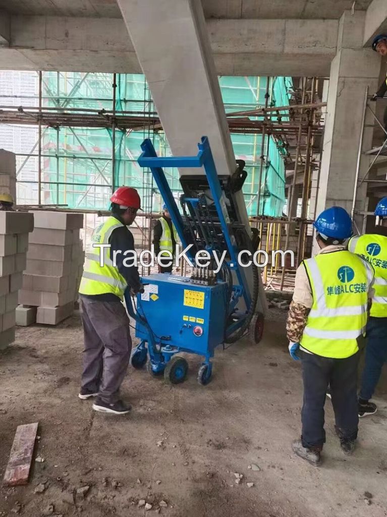 4m 6m precast Concrete wall panel installer machine for construction site