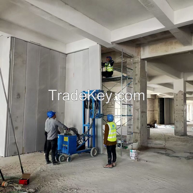 4m 6m precast Concrete wall panel installer machine for construction site