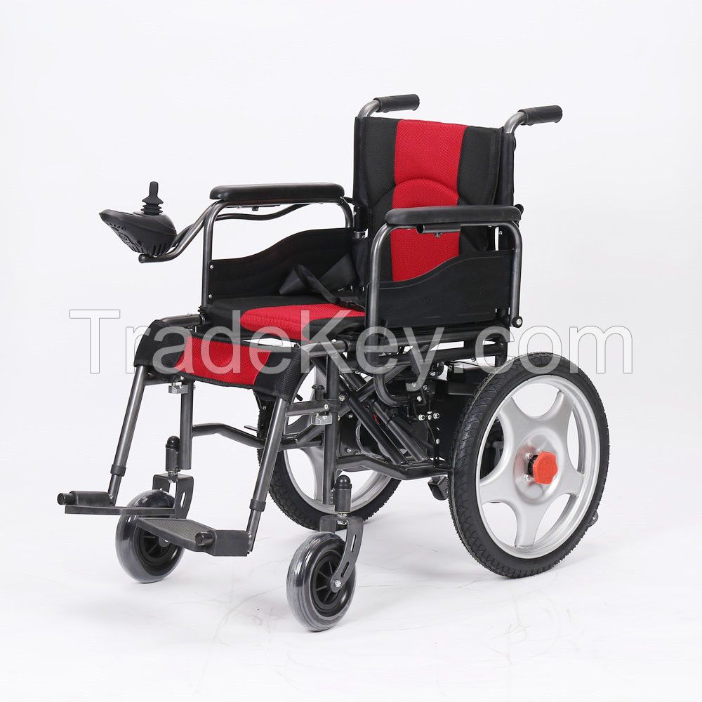 Electric Wheelchairs For Lightweight Wheel Folding Chair Price Foldable Disabled In Power Motor Adults Wheelchair