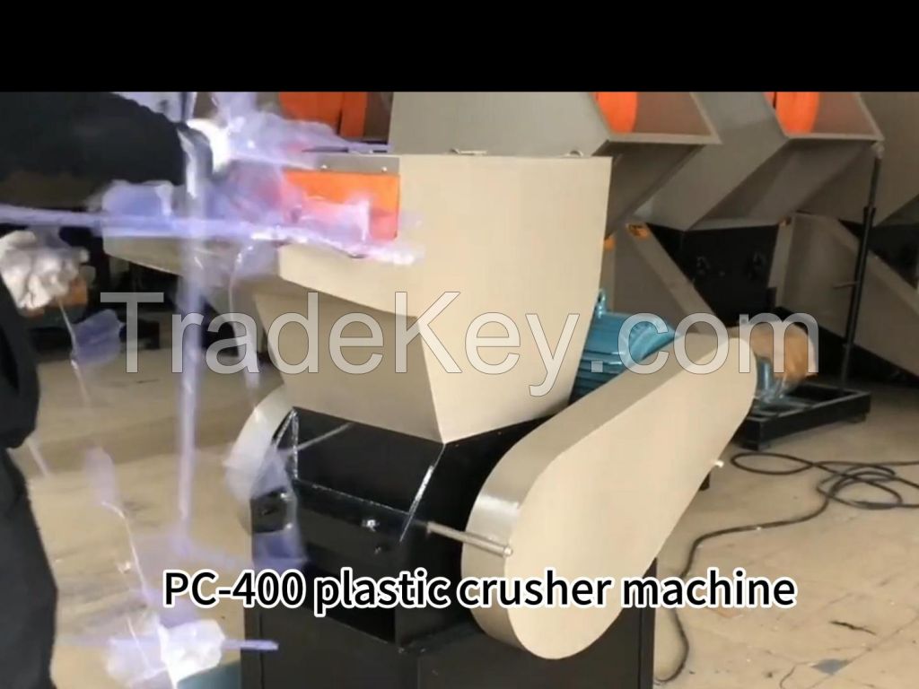 waste rubber/plastic material processing plastic crusher shredder grinder machine for injection molding