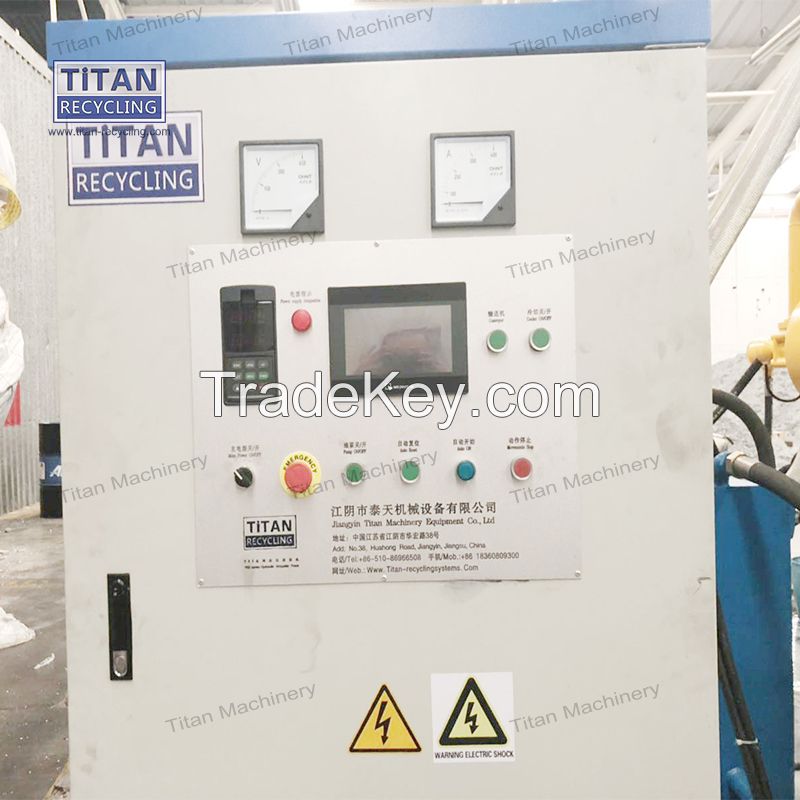 Titan Hydraulic Iron Swarf Copper Sharving Briquette Making Machine for Was