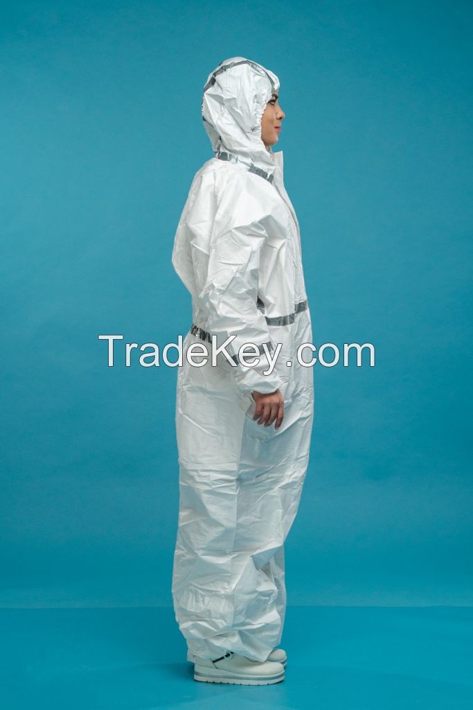 Reusable protective coverall