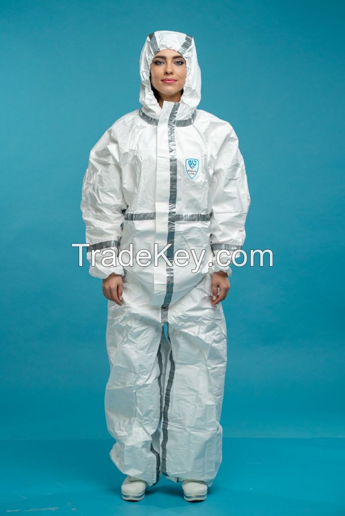 Reusable protective coverall