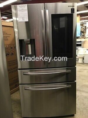 28 cu. ft. 4-Door French Door Refrigerator with 21.5 Touch Screen Family in Stainless Steel