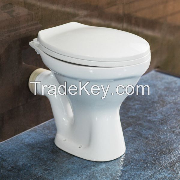 Floor mount water closet