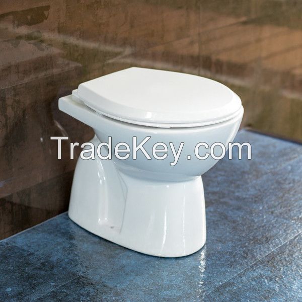 Floor mount water closet