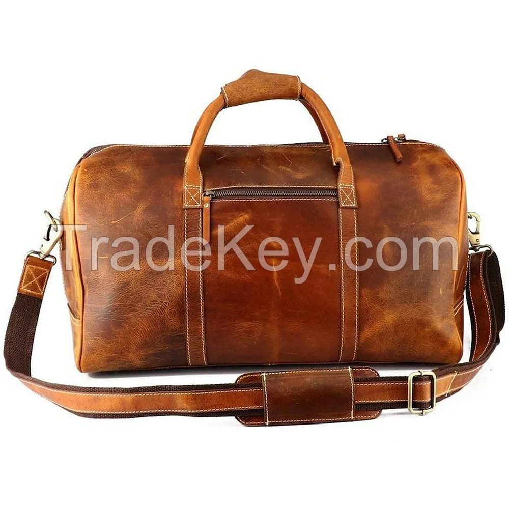 Leather Duffle Bags