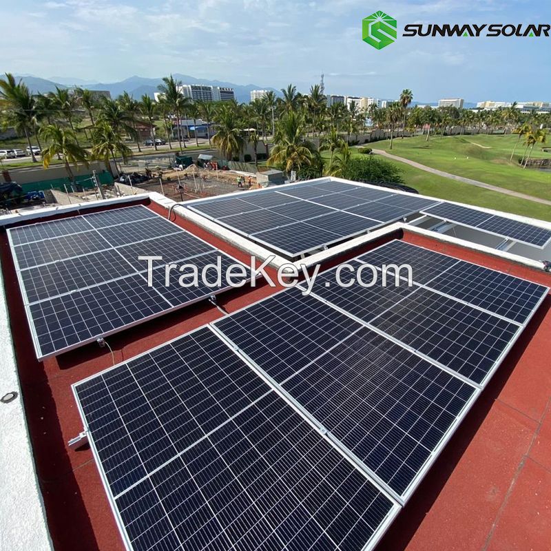 12Kw 15Kw 10KW 8KW 7KW 6KW On Grid Solar Energy System Complete Solar Panel Power System For Home Industrial Use