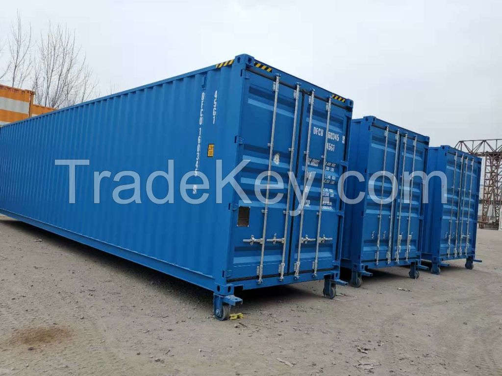 40ft high cube standard shipping container customized durable empty dry container