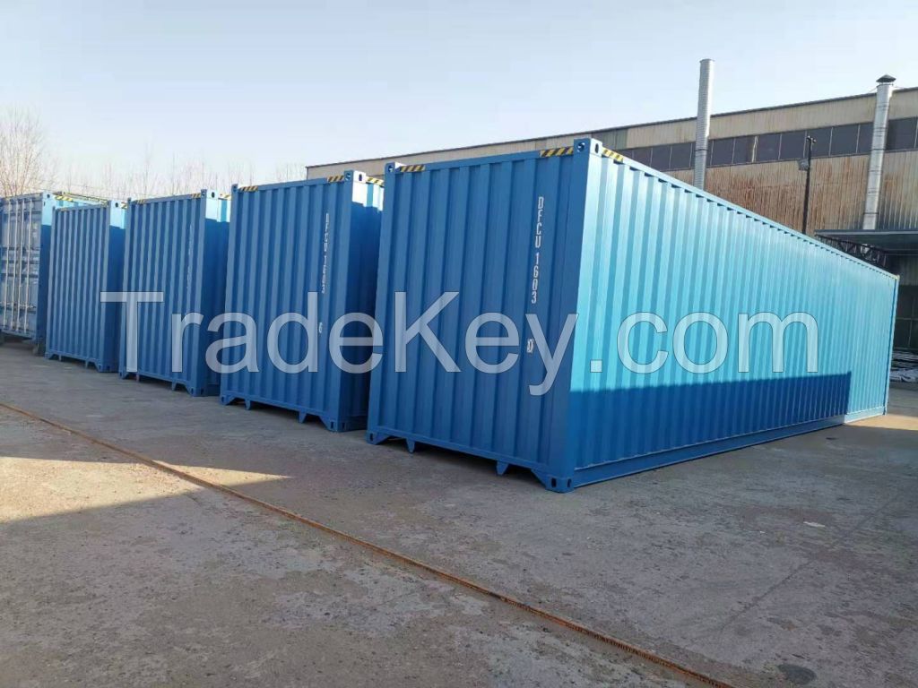 40ft high cube standard shipping container customized durable empty dry container