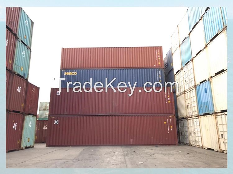 40ft high cube standard shipping container customized durable empty dry container