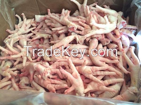 Halal Frozen Chicken Paws packed in 5kg X 4 per carton with SIF number