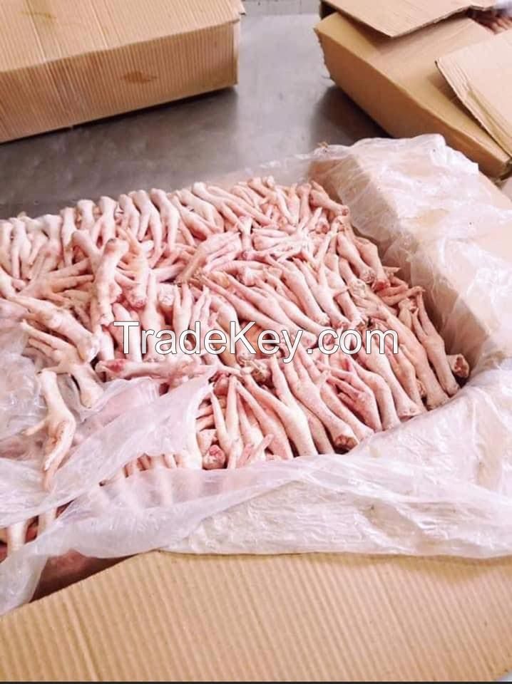 Halal Frozen Chicken Paws packed in 5kg X 4 per carton with SIF number