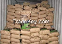 white kraft linner paper 25kg bag of rice milk powder bags