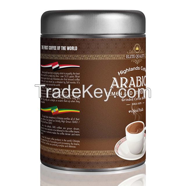 YEMEN AND ETHIOPIA ARABICA BLEND 200g (grinded coffee beans)